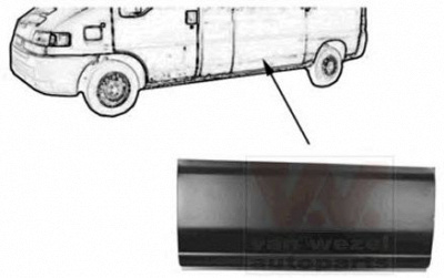 VAN WEZEL 1747107 -  Боковина